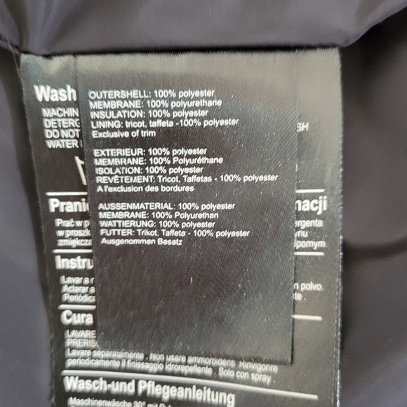 Burton Women's Quilted Black Puffer Parka Insulated Hooded Extra Small 0/2 - Picture 6 of 9